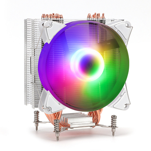 Nuevo Disipador de Calor de Aluminio con 4 Tubos de Calor, Enfriador de CPU con Ventilador de Rodamiento Fluido PWM, Bajo Ruido y Alto Flujo de Aire para PC Gaming de Alto Rendimiento - Product Image 1