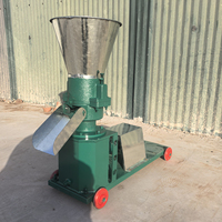 Nueva Máquina para Hacer Pellets de Alimento para Aves de Corral y Ganado, Alta Productividad, 220V, Uso Agrícola, Capacidad de 200kg/h, Maíz/Trigo, Pellets de 4-6mm
