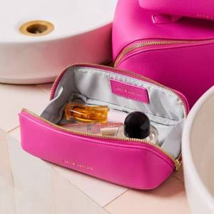 PU Leather Cosmetic Bag <b>Underwear</b> and Cosmetics <b>Storage</b> Zipper Resin Makeup Bags Portable <b>Storage</b> Bag for Travel Women - Product Image 4