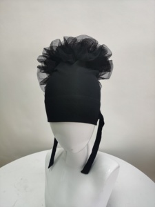 Nouveau design femme sous-écharpe grande fleur Turban casquettes <span class=keywords><strong>chimio</strong></span> <span class=keywords><strong>bonnet</strong></span> cheveux accessoires femmes musulmanes écharpe Hijab cravate dos casquette intérieure - Product Image 2