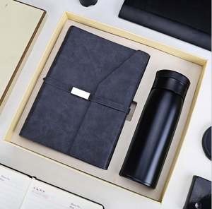 Cuaderno de Hojas Sueltas de Cuero PU con Taza Térmica, Set de Regalo de Alta Calidad, Artículos Populares en Línea para Hombres de Negocios y Ferias Comerciales - Product Image 3