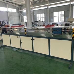 Machine d'extrusion de filaments synthétiques (PP, PE, PET, NYLON) pour balais, avec four de chauffage et fonction de étirement du plastique - Product Image 4