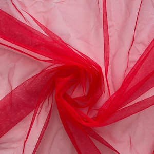 100D Trọng lượng nhẹ trong suốt vải tuyn vải 100% polyester mềm kẻ sọc cứng đan váy cưới thoáng khí Túi phụ kiện - Product Image 4