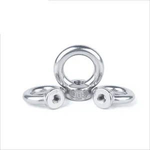 DIN582สแตนเลส304 316 Lifting Eye Nut