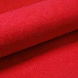 0.6mm Thickness stock synthetic microfiber suede leather