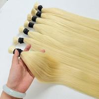Extensions de cheveux vietnamiens blonds Pephair, 100% cheveux humains Remy, teints, Megahair, vente en gros, trame simple