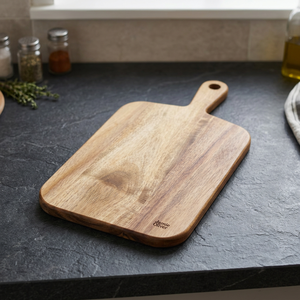 Planche à découper rectangulaire en bambou naturel et biologique de 2,0 cm d'épaisseur, durable, du fabricant direct B S International - Product Image 1