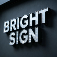 Lettres lumineuses LED à trous perforés par CNC, matrice de points, RGB, étanches, en métal, pour les centres commerciaux, les magasins de détail