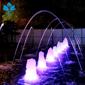Fontana Danzante Moderna DEWY in Acciaio Inossidabile di Lusso, Effetto Onda Scintillante, Getto d'<span class=keywords><strong>Acqua</strong></span> Musicale per Piazze Centrali Cittadine - Product Image 2