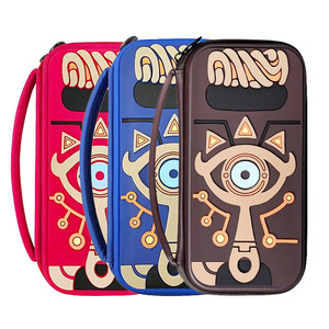 Nintendo <b>Switch</b> Console Storage Bag Hard <b>Case</b> Tote Bag Slate Printed Design Protective Carry <b>Case</b> for Gaming Accessories - Product Image 1
