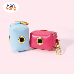 Hanyang पर्यावरण के अनुकूल poop बैग डिस्पेंसर पोर्टेबल आउटडोर यात्रा पालतू बिल्ली पिकर अपशिष्ट बैग आयोजक ओएम - Product Image 2