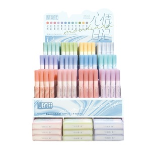 Collection Of Objects Highlighter Pen HP7259 12 Colors Water Based Ink For Eye Care Writing - Product Image 5