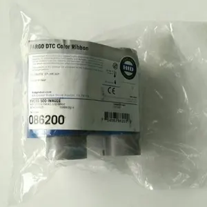 Pita Warna 086200 Asli 500 Pita Cetak untuk HID DTC 550 PVC Kartu Printer