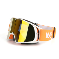 Lunettes de soleil sportives Kaiyue HQ-Y025 avec logo personnalisé, monture rouge en TPU tendance, lunettes de moto coupe-vent, lunettes de ski de fond, protection UV