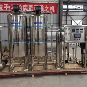 Drilling water filtration and purification treatment machine drinking water for marketing 1000 L per hour 1000 liters 2000lph ro