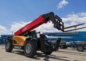 מלגזה טלסקופית סינית STH1056A2 הידראולית עם גובה הרמה של 17 מטר וקיבולת הרמה של 4.5 טון במבצע - Product Image 3