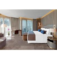 Benutzer definierte King Size Kopfteil Bett Hotel Schlafzimmer möbel TV-Ständer TV-Schrank Konsolen tisch Holiday Inn Express Hotel möbel