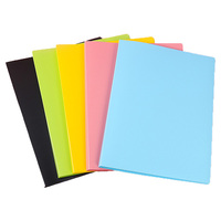 Livre d'affichage de stockage de fichiers 4K A3 A4 B2 logo personnalisé avec pochettes en plastique 20 poches capacité dossier de portefeuille pour illustration