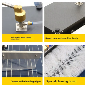 Kingsol Sunnova tự động điều khiển từ xa PV panel năng lượng mặt trời làm sạch Robot máy hiệu quả cao Bảng điều khiển làm sạch thiết bị bàn chải - Product Image 6