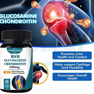 Ausreson <strong>Supplement</strong> Jointe <strong>Flexibility</strong> Support Capsules Glucosamine Chondroitin Sulfate Mineral Bone Health Msm Capsules for Men - Product Image 3