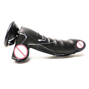 El Comercio exterior transfronterizo de Amazon se especializa en silicona líquida Uso femenino Consolador artificial colorido Masturbación extra grande - Product Image 6