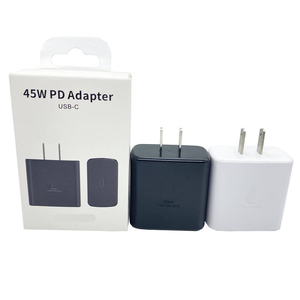 <span class=keywords><strong>Cargador</strong></span> de Pared con Adaptador Europeo, Cable <span class=keywords><strong>Tipo</strong></span> <span class=keywords><strong>C</strong></span> y <span class=keywords><strong>Cargador</strong></span> USB de Carga Rápida, <span class=keywords><strong>Precio</strong></span> al por Mayor <span class=keywords><strong>Original</strong></span>, 45W PD para Samsung Plegable ABS - Product Image 1