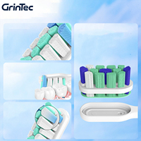 Brosse à dents électrique intelligente sonique sans fil pour adultes avec têtes de brosse non en cuivre et longue autonomie de la batterie