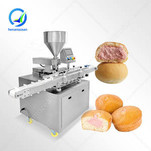 महासागर इलेक्ट्रिक क्रीम केक भरने इंजेक्टर मशीन क्रोसेंट डोनट जाम फिलर - Product Image 1