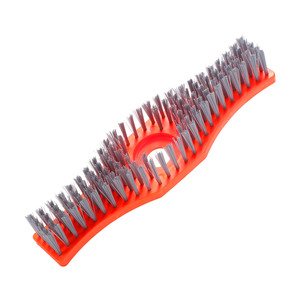 Brosse de nettoyage pour tondeuse à gazon, orange, 295 mm, manche plat en plastique ABS, pour usage industriel - Product Image 1