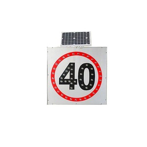 Señal de Tráfico Reflectante Solar, Panel Compuesto de Aluminio, Película Reflectante de Tercera Clase, Señal de Advertencia para Construcción de Carreteras, Alerta Visual - Product Image 5