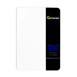 In Voorraad Growatt Solar Inverter Eenfasige Spf 5000 Es 48V 3000W 5000W Off Grid Omvormer Te Koop