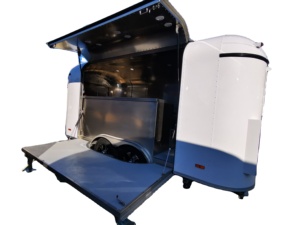 Camión de Comida Rápida Móvil Europeo para Pizza, Totalmente Equipado, Remolques de Comida BBQ, Equipamiento Completo de Cocina Docker para Europa - Product Image 1