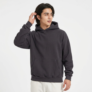 Wholesale Men Hoodie Custom Logo Printing Pullover Sweatshirt Casual Streetwear Factory Direct Winter <b>Thick</b> <b>Fleece</b> Hoodie Men - Product Image 1