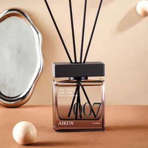 Aikun 100ml Floral para Interiores, Aromaterapia Creativa en Vidrio, DIY Ecológico, Libre de BPA, Aromatizador de Aire Duradero con Varillas de Ratán - Product Image 3