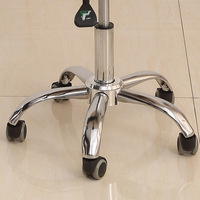 Meubles de salon de beauté de conception chinoise moderne, tabouret réglable blanc pour coiffeur, pédicure et technicien