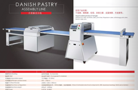 Yoslon Elektrische Commerciële Volautomatische Omkeerbare Riem Deense Gebak Machine Croissant Pastadeegroller