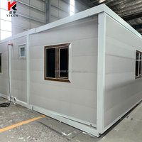 Vorgefertigtes Stahlhaus Fertighäuser Made in China 20ft 40ft 2 Schlafzimmer für Büro
