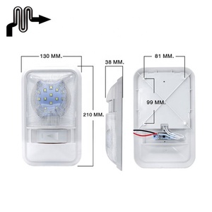 Lampe de plafond à 24 <span class=keywords><strong>LED</strong></span> pour lecture, camionnette, <span class=keywords><strong>camion</strong></span>, camping-car, lampe de toit, éclairage intérieur, lumière <span class=keywords><strong>LED</strong></span> 12V - Product Image 2