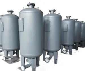 Tanque de armazenamento de gás para uso agrícola, recipiente de pressão em aço inoxidável com material externo de aço durável, novo
