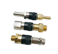 Connecteur à rupture sèche OEM Rectus 21 Mini de haute qualité, double coupure, déconnexion sans fuite pour applications pneumatiques critiques