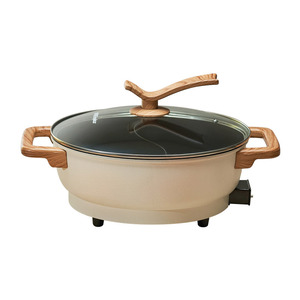 Rongshida 5L Electric Hot Pot Two-compartment Multi-functional Korean Style Cooker for 2-6 People - Product Image 3