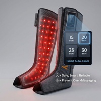 LED Rotlicht-Heiz-Luftkompressions-Elektro-Beinmassagegerät mit Kabelloser Fernbedienung und 3 Modi