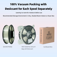 Filament d'imprimante 3D en PETG/PLA/ASA/ABS/TPU personnalisé OEM/ODM Geeetech, prix d'usine, haute qualité, 1 kg/3 kg/5 kg