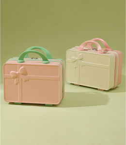 Estuche <span class=keywords><strong>de</strong></span> viaje <span class=keywords><strong>de</strong></span> <span class=keywords><strong>maquillaje</strong></span> portátil <span class=keywords><strong>de</strong></span> moda Cierre <span class=keywords><strong>de</strong></span> cremallera Carcasa dura Bolsa <span class=keywords><strong>de</strong></span> equipaje cosmética Organizador Mini maleta <span class=keywords><strong>de</strong></span> transporte - Product Image 4