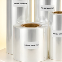 Film POF Polyoléfine de Qualité Supérieure Transparent à Haute Rétraction, Taille Personnalisée, Échantillon Gratuit pour Emballage de Coffrets Cadeaux de Soins de la Peau