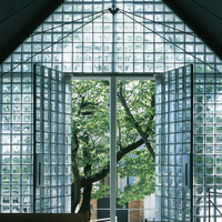 Bloc de verre en cristal décoratif personnalisé Offre Spéciale brique de verre pour mur de fenêtre bloc de verre creux