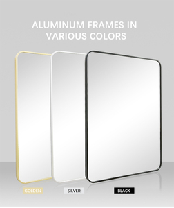 All'ingrosso contemporaneo rettangolare <span class=keywords><strong>cornice</strong></span> in oro <span class=keywords><strong>bagno</strong></span> <span class=keywords><strong>specchio</strong></span> rettangolare <span class=keywords><strong>cornice</strong></span> in metallo contemporanea per uso Hotel/<span class=keywords><strong>bagno</strong></span> - Product Image 6
