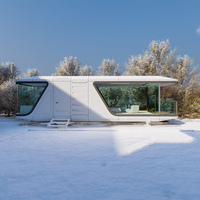 Capsule spatiale moderne intégrée Capsule d'activité scénique résidentielle avec usine Smart Home