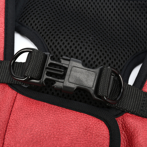 Harness Hewan Peliharaan Musim Dingin PU Polyester dengan Penutup Gesper untuk Anjing dan Kucing - Product Image 5