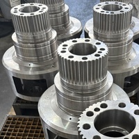 Porte-engrenages planétaires en acier forgé de grande taille, pièces de boîte de vitesses, usinage CNC, porte-engrenages planétaires, pièces de rechange pour boîte de vitesses à réduction planétaire